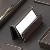 Brown Leather Business Card Holder