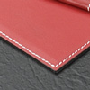 18x28 Red Leather Desk Blotter Mat